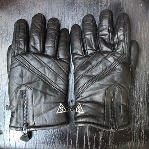 Men’s Large Leather Saranac Motor Cycle Gloves.